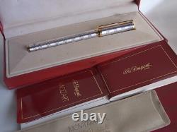 S. T. Dupont Montparnasse Fountain Pen Limited Edition Mozart Requiem Silver