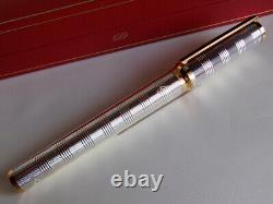 S. T. Dupont Montparnasse Fountain Pen Limited Edition Mozart Requiem Silver