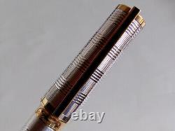 S. T. Dupont Montparnasse Fountain Pen Limited Edition Mozart Requiem Silver