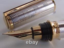 S. T. Dupont Montparnasse Fountain Pen Limited Edition Mozart Requiem Silver