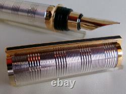 S. T. Dupont Montparnasse Fountain Pen Limited Edition Mozart Requiem Silver