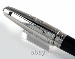 S. T Dupont Napoleon Platinum Plated Limited Edition Fountain Pen #617/1500