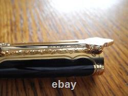 S. T Dupont Neo Classique 1001 Nights LIMITED EDITION 18K GOLD FOUNTAIN PEN MINT