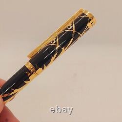 S. T. Dupont Neo-Classique American Art Deco Fountain Pen Limited Edition