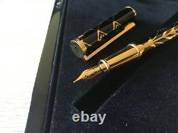 S. T. Dupont Neoclassique American Art Deco Large Fountain Pen Limited Edition