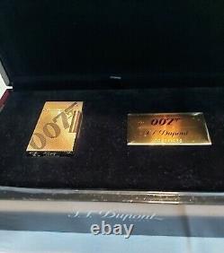 S. T. Dupont New 007 Limited Edition Collection Gold Lighter #0260/1962 (016168)