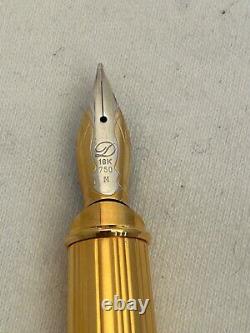 S. T Dupont Nuevo Mundo Limited Edition 1000 FP, 18K M Nib-Mint