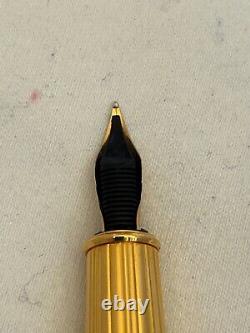 S. T Dupont Nuevo Mundo Limited Edition 1000 FP, 18K M Nib-Mint