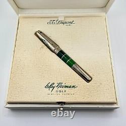 S. T. Dupont Olympio Leroy Neiman Golf Limited Edition Fountain Pen B+p