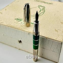 S. T. Dupont Olympio Leroy Neiman Golf Limited Edition Fountain Pen B+p