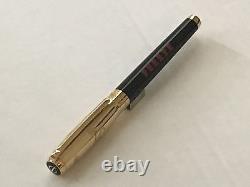 S. T. Dupont Opus X Fuente Black Roller Ball Pen, 412702, New In Box