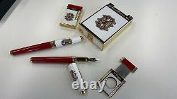 S. T. Dupont Opus X Limited Edition 5 Piece Set 100% Authentic New Retails $7250