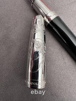 S. T. Dupont Palladium Napoleon Bonaparte Limited Edition Foontain Pen, 18K Gold