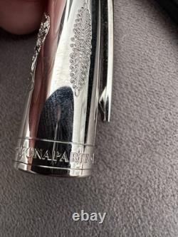 S. T. Dupont Palladium Napoleon Bonaparte Limited Edition Foontain Pen, 18K Gold