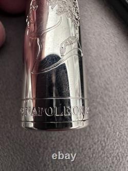 S. T. Dupont Palladium Napoleon Bonaparte Limited Edition Foontain Pen, 18K Gold