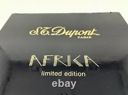 S. T. Dupont Paris'AFRIKA' Limited Edition Fountain Pen, 1000 Made, 20th Century