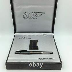 S. T. Dupont Paris James Bond 007 Limited Edition Lighter & Pen Set Original Box