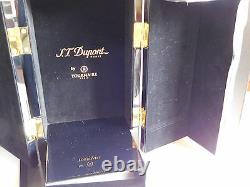 S. T. Dupont Paris Lighter L2+Ashtray 2SAINTS TOURNAIRE 016191 ONLY THE BOX