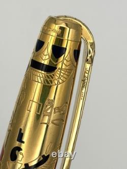 S. T. Dupont Pharaoh Limited Edition Ballpoint Pen LE 354/2575 18K Gold Plate