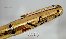 S. T. Dupont Pharaoh Limited Edition Fountain Pen limited edition of 2575 pieces