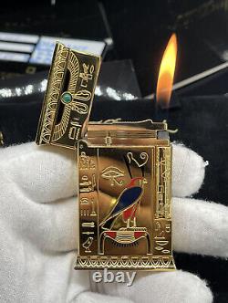 S. T. Dupont Pharaoh Set Limited Edition Fountain Pen Lighter