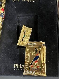 S. T. Dupont Pharaoh Set Limited Edition Fountain Pen and Lighter