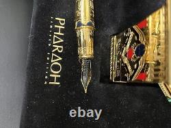 S. T. Dupont Pharaoh Set Limited Edition Fountain Pen and Lighter