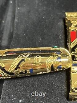 S. T. Dupont Pharaoh Set Limited Edition Fountain Pen and Lighter