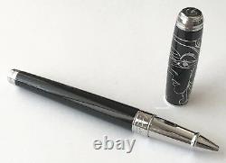 S. T. Dupont Picasso Black Lacquer Rollerball Pen, Limited Edition, 412046, NIB