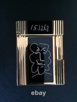 S. T. Dupont Picasso Limited Edition Pocket Lighter Nr 212/6000