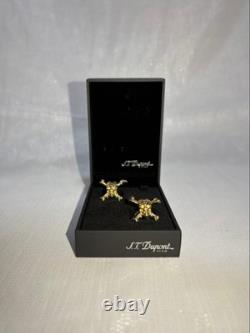 S. T. Dupont Pirates of the Caribbean Cufflinks Limited Edition Used with Box S. T. Dupont Pirates of the Caribbean Cufflinks Limited Edition Used with Box