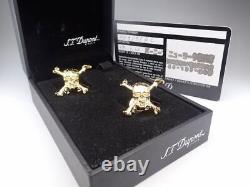 S. T. Dupont Pirates of the Caribbean Limited Edition Cufflinks Boxed