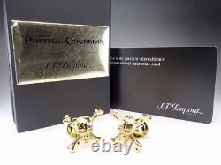 S. T. Dupont Pirates of the Caribbean Limited Edition Cufflinks Boxed