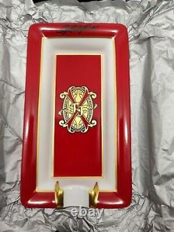 S T Dupont Red Fuente Opus Limoges France Limited Edition Cigar Ashtray New