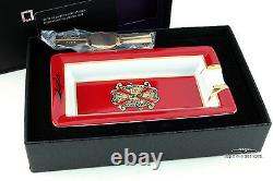 S. T. Dupont Red Fuente Opus X 2006 Limited Edition Ashtray #342/350 VAULT KEPT