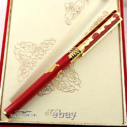 S. T Dupont Red Teatro Limited Edition Rollerball Pen C. 1997