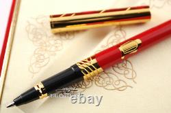 S. T Dupont Red Teatro Limited Edition Rollerball Pen C. 1997