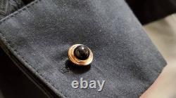 S. T. Dupont Reflection Reversible Cufflinks Shell & Black Limited Edition From Ja