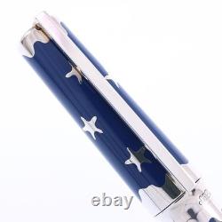 S. T. Dupont Rendezvous Moon Ballpoint Pen Sterling Silver Limited Edition 5.4 in