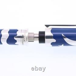 S. T. Dupont Rendezvous Moon Ballpoint Pen Sterling Silver Limited Edition 5.4 in