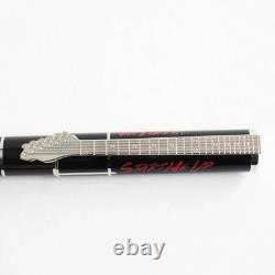 S. T. Dupont Rolling Stones Limited Edition 1962 18K M Nib Fountain Pen Blac