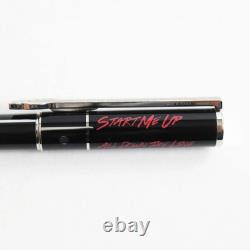S. T. Dupont Rolling Stones Limited Edition 1962 18K M Nib Fountain Pen Blac