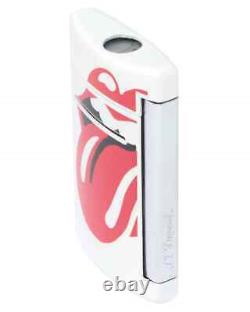 S. T. Dupont Rolling Stones Limited Edition White Minijet Lighter 010109