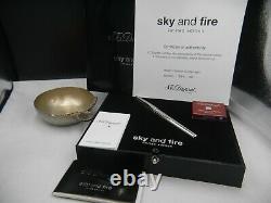 S. T. Dupont Sky & Fire 22 Rubies Limited Edition 094 de 500 Fountain Pen New