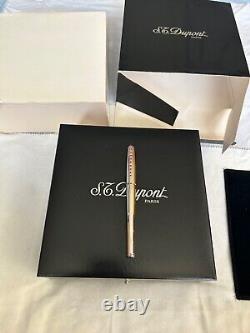 S. T Dupont Sky & Fire, Limited Edition 500 Fountain Pen, 18K M Nib-Mint