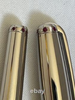 S. T Dupont Sky & Fire, Limited Edition 500 Fountain Pen, 18K M Nib-Mint
