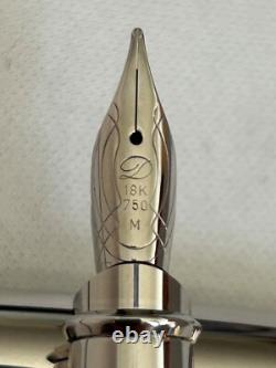 S. T Dupont Sky & Fire, Limited Edition 500 Fountain Pen, 18K M Nib-Mint