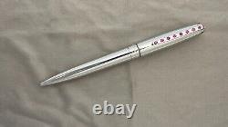 S. T. Dupont Sky and Fire Limited Edition #79/500 Olympio Ballpoint Pen withRubies