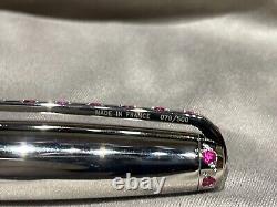 S. T. Dupont Sky and Fire Limited Edition #79/500 Olympio Ballpoint Pen withRubies