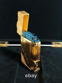 S. T. Dupont Sleeping Mermaid Gas Lighter Limited Edition Luxury France